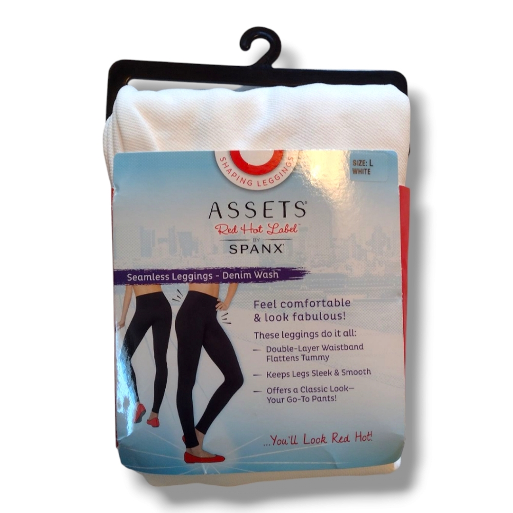 Assets By Spanx Seamless Leggings Denim Wash